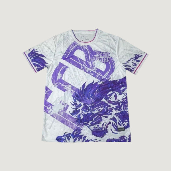 FC BARCELONE – MAILLOT CONCEPT 25/26 – BLANC & VIOLET